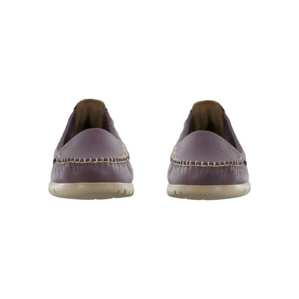 SAS Sunny Slip On Loafer Purple Pebbled Leather US 11 M Comfort Shoes USA Made - Picture 6 of 15